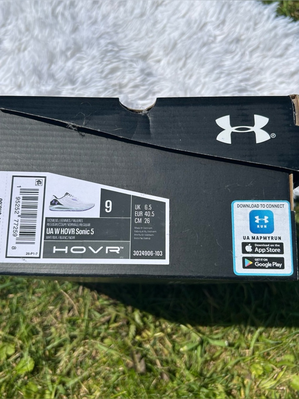 Under Armour UA HOVR Sonic 5 Running Shoes Women's Size 9 New in Box - Picture 16 of 16